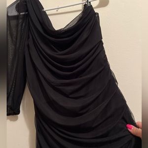 BCBG GENERATION one shoulder dress